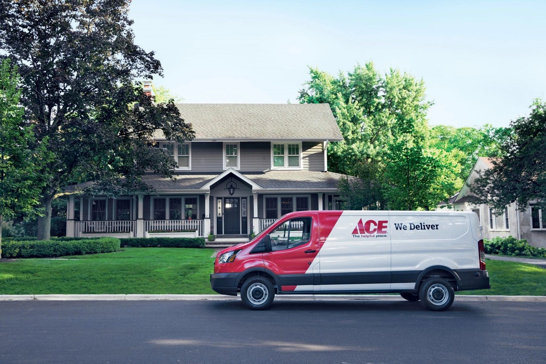 ACE Hardware delivery van